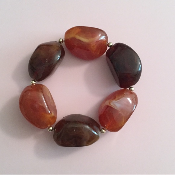 5/$15 Chunky Earth-Tone Bracelet - Picture 2 of 5